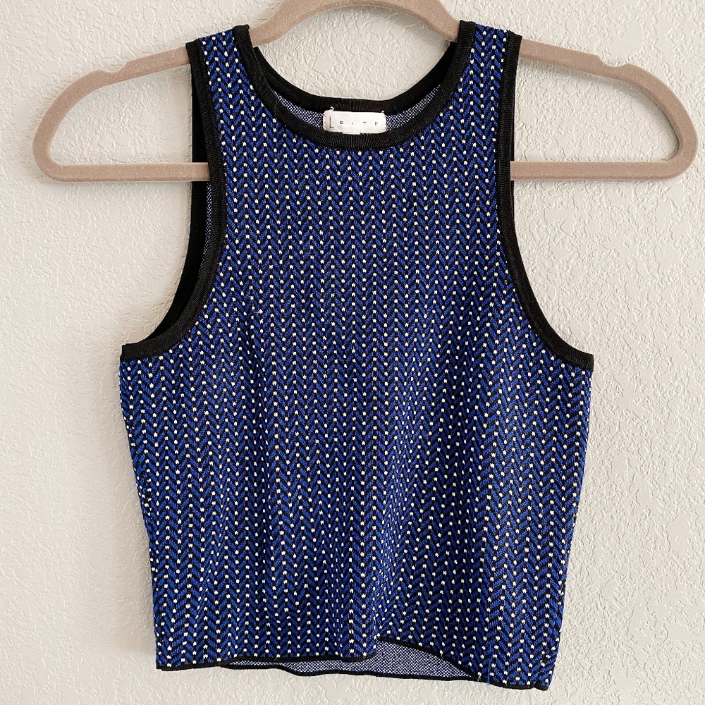 Leith Crop Top Tank Sweater
